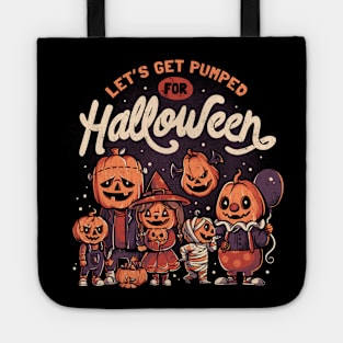 Pumped for Halloween - Cute Pumpkin Gift Tote