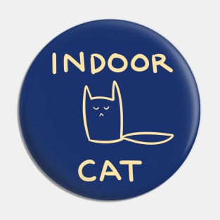 Indoor Cat Pin