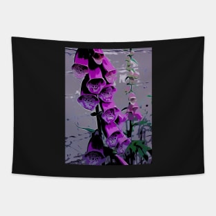 Purple Foxgloves Tapestry