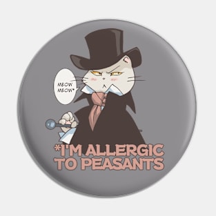 Arrogant Anime Kitty Pin