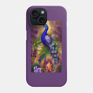 Beautiful Fantasy Peacock Phone Case