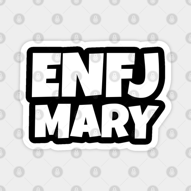 Personalized ENFJ Personality type Magnet by WorkMemes