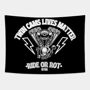 Twin cam lives matter Tapestry