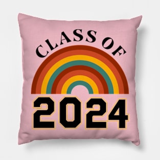 Class of 2024 Senior Graduation Gifts Funny Graduate 2024 T-Shirt Pillow