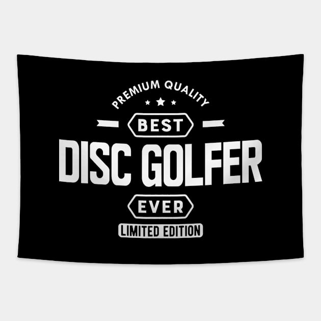 Disc Golfer - Best disc golfer ever w Tapestry by KC Happy Shop