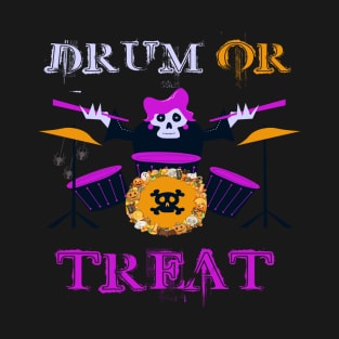 Drum or Treat Halloween T-Shirt