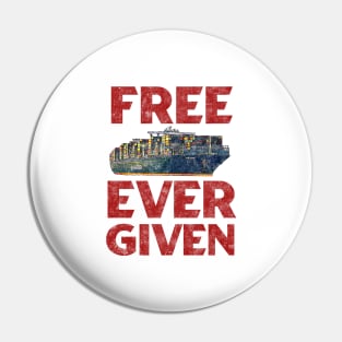 Free Ever Given Pin