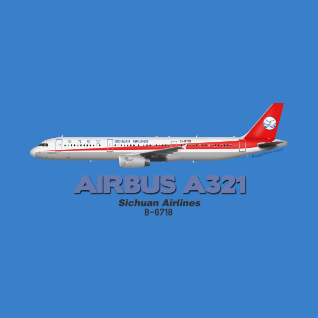 Airbus A321 - Sichuan Airlines by TheArtofFlying