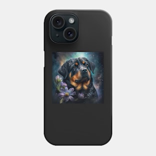 Rottweiler Portrait Phone Case