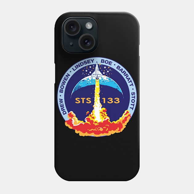 STS-133 Patch Phone Case by Spacestuffplus