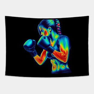 Thermal Image - Sport #18 Tapestry