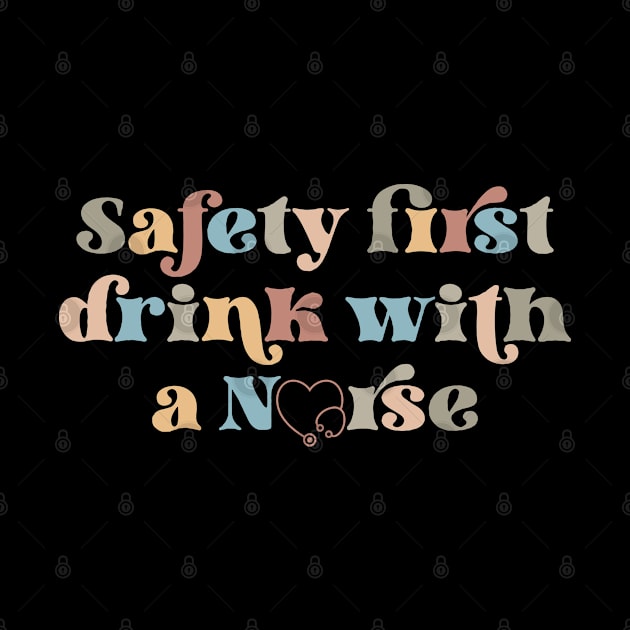 Safety first drink with a nurse by Zedeldesign