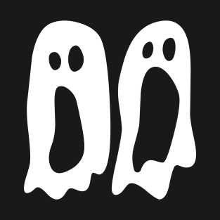 Classic Funny Halloween Ghost T-Shirt