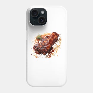 Barbecue Stain On my white T-shirt Phone Case