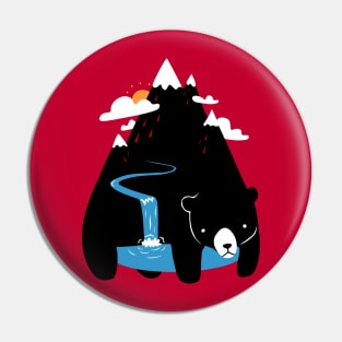 The Mountain Bear Pin