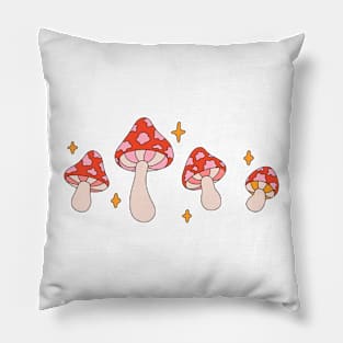 fly agaric mushrooms Pillow