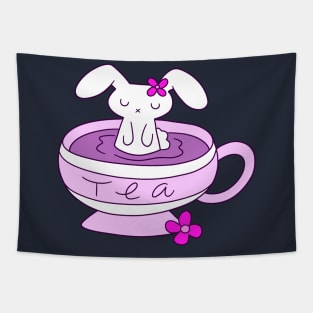 Bunny Tea Tapestry