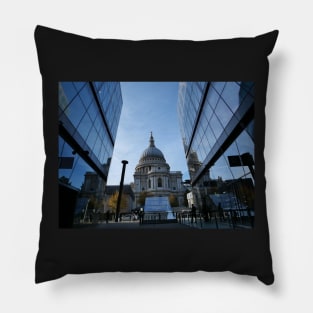 St Paul’s Cathedral reflections Pillow