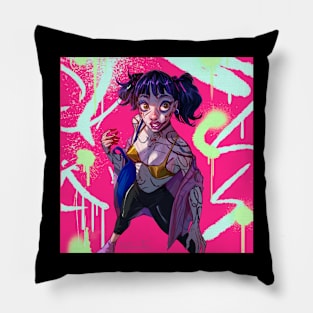 FUCHSIA GIRL Pillow