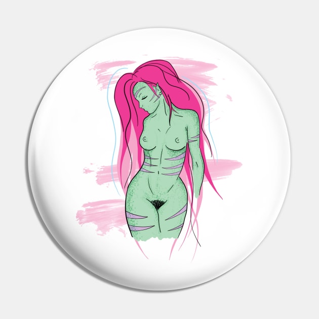 Feminine Pin by nannasaidno