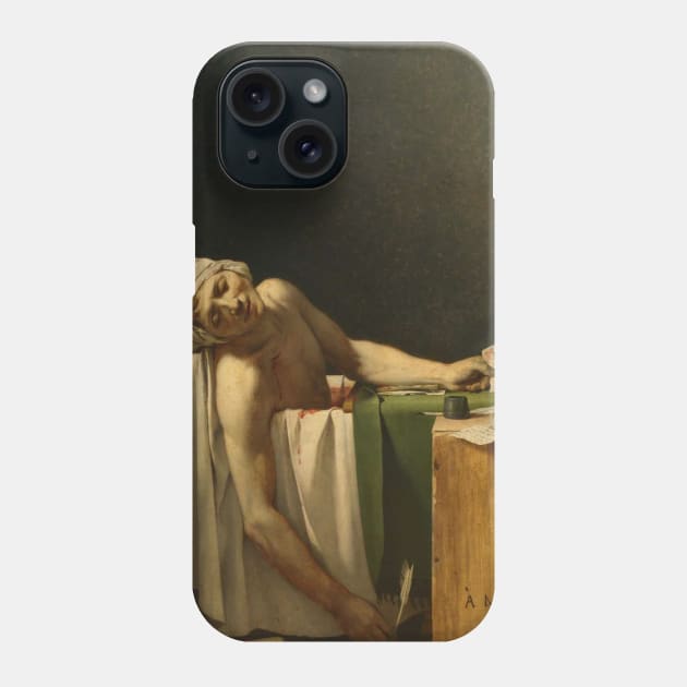 Death of Marat Phone Case by frenchrev