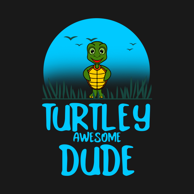 AWESOME  Funny Turtle by SartorisArt1