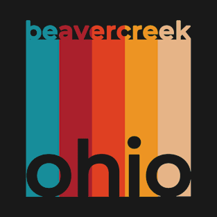 Beavercreek Ohio Retro T-Shirt