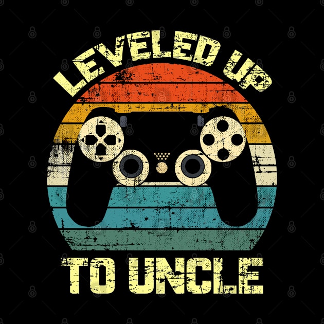 New Uncle Gift/ Leveled Up To Uncle Tees/ Gift for uncle by UranusArts