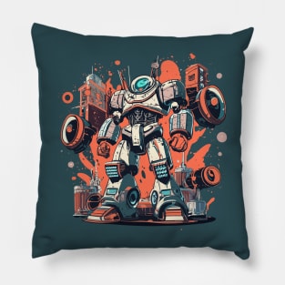 Giant Robot Humanoid Machine Pillow