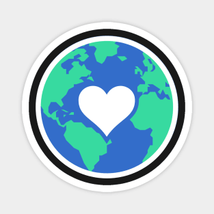 Love The Earth | Climate Change & Global Warming Magnet