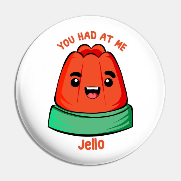 Love For Jello Pin by Art by Nabes