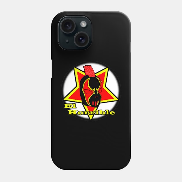 EL HORRIBLE RED Phone Case by BeDabbler