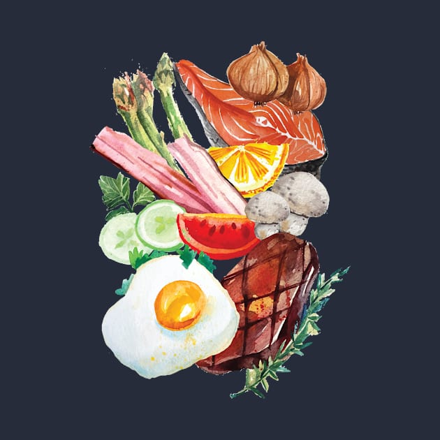 Painted Food by thedailysoe