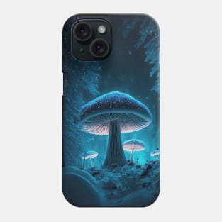 Mushroom Winter Wonderland #4 Phone Case