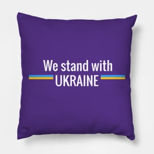 Stand with Ukraine Pillow