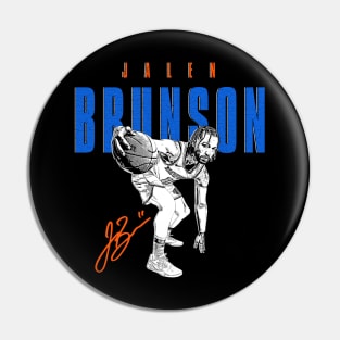 JB 11 - black and White - Comics book style Pin