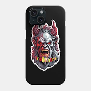 Feuerrote Finsternis - Halloween - Roter Teufel Phone Case