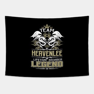 Heavenlee Name T Shirt -  Team Heavenlee Lifetime Member Legend Name Gift Item Tee Tapestry