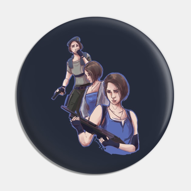 Resident Evil: Jill Valentine Pin by kourtie1996