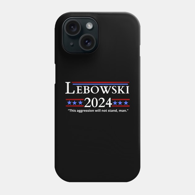 Lebowski Campaign 2024 Phone Case by abahanom