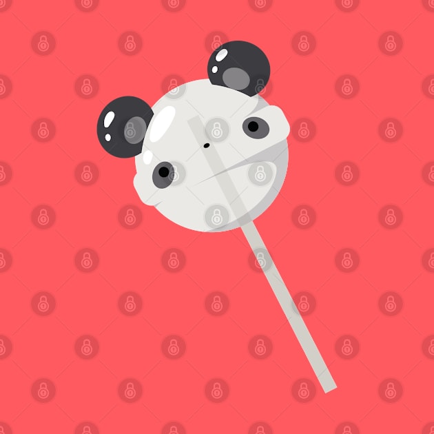 Panda lollipop by Nikamii