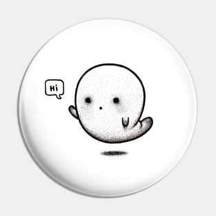 Mini Ghost Bud Pin