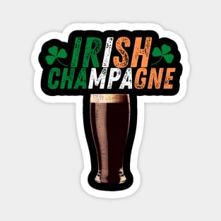 Irish Champagne Magnet