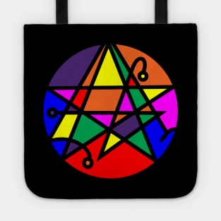 Rainbow Necronomicon Tote