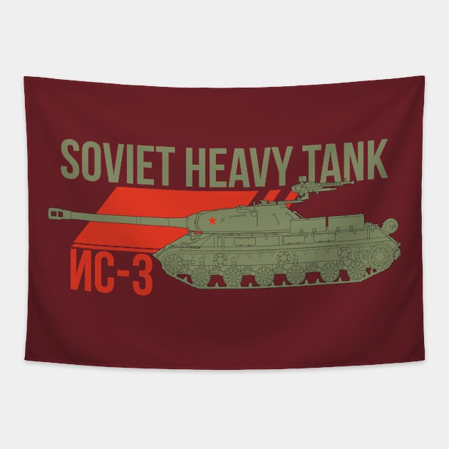 For the tank lover! Soviet IS-3 Tapestry by FAawRay