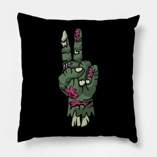 Peace Zombie Hand Pillow