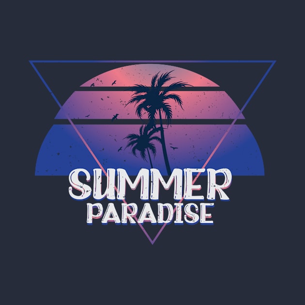 Summer Paradise by Lifestyle T-shirts