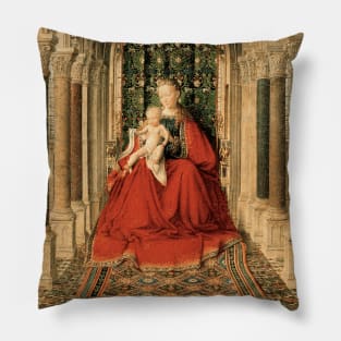 Jan Van Eyck - Dresden Triptych Pillow