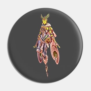 Overwatch Echo Moth Skin Pin