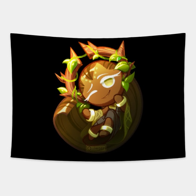 millennial tree cookie - cookie run Tapestry by Quimser